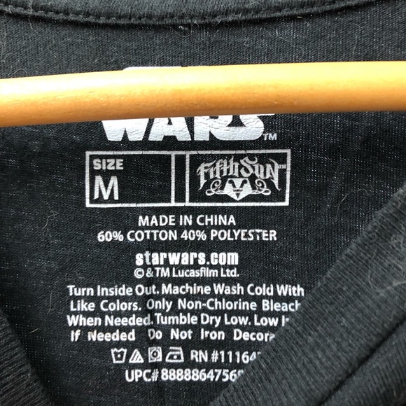 Star Wars Death Star Black Shirt - Picture 3 of 3